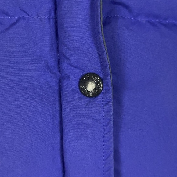 Vintage The North Face Puffer Vest Down Womens Size Small Purple Full Zip - Picture 6 of 16